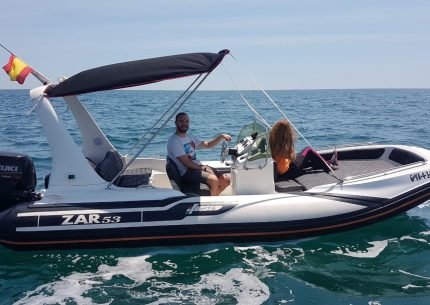 alquiler barco licencia navegacion